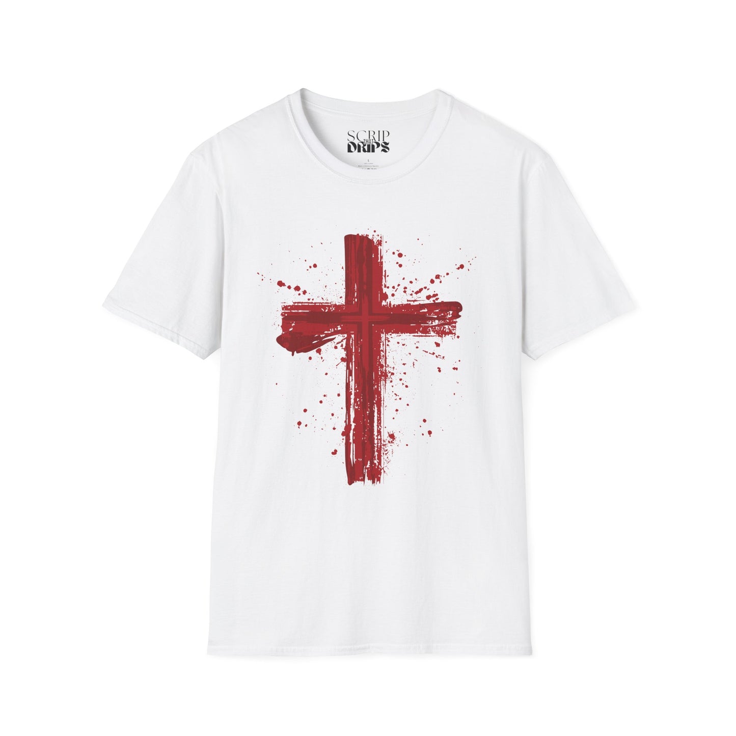 Unisex Softstyle T-Shirt | 'I Owed He Paid' | Isaiah 53:5 | Scripture Tee