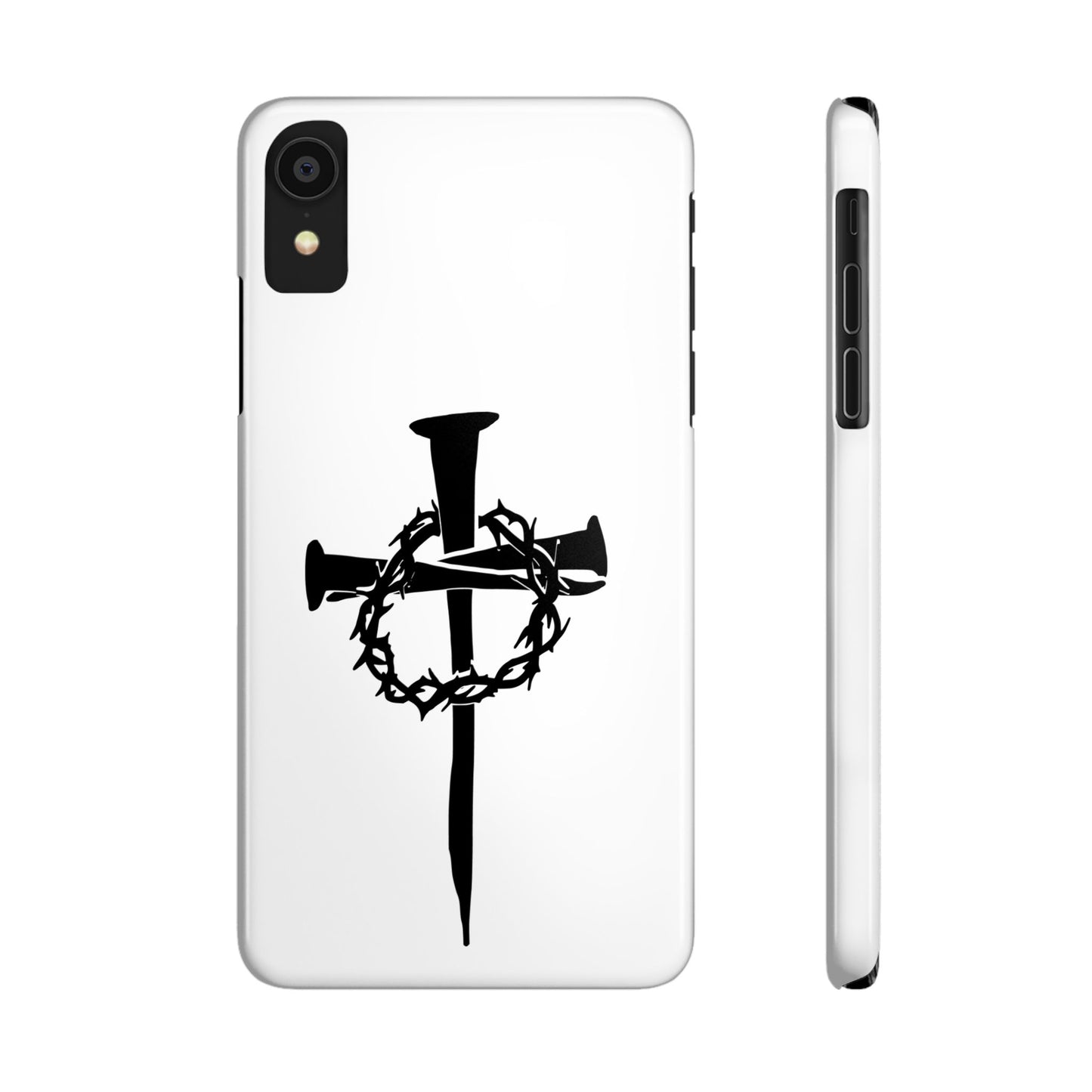 iPhone Case | Nails and Crown of Thorns Cross