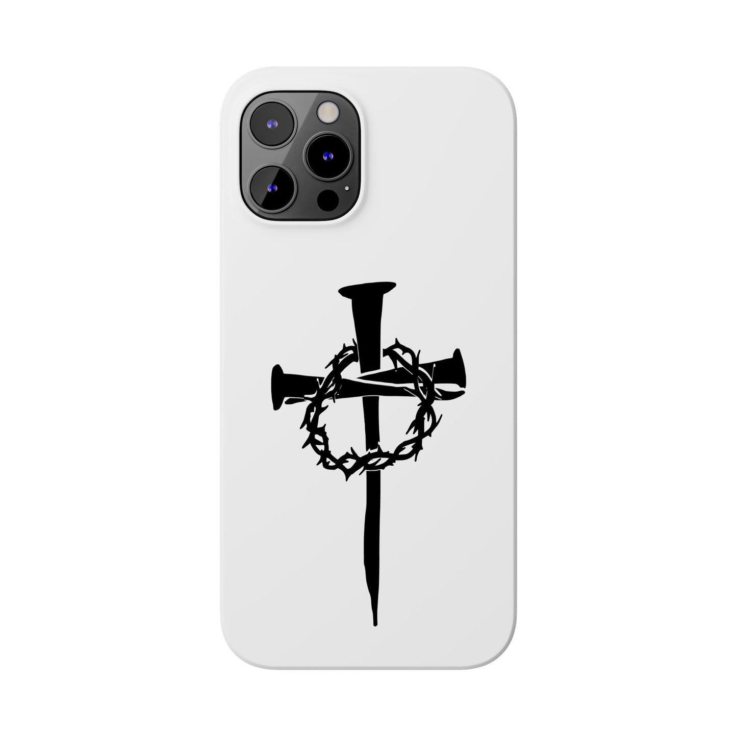 iPhone Case | Nails and Crown of Thorns Cross