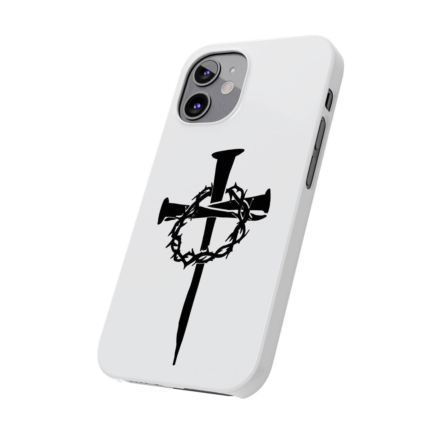 iPhone Case | Nails and Crown of Thorns Cross