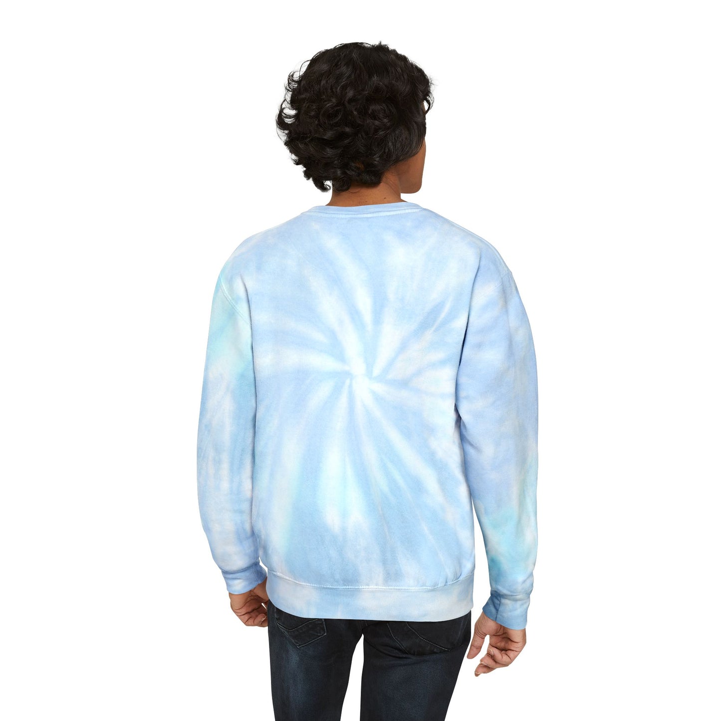 Vibin' with the Holy Ghost Tie-Dye Sweatshirt