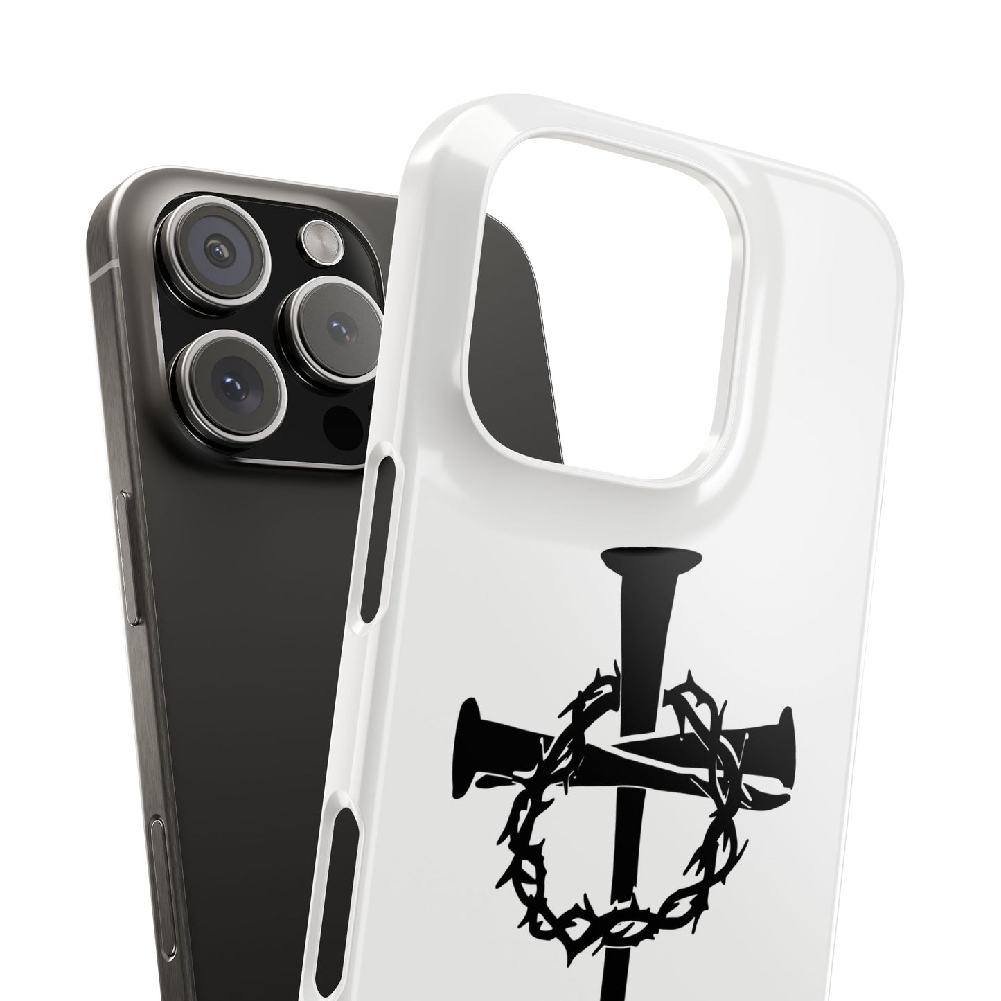 iPhone Case | Nails and Crown of Thorns Cross