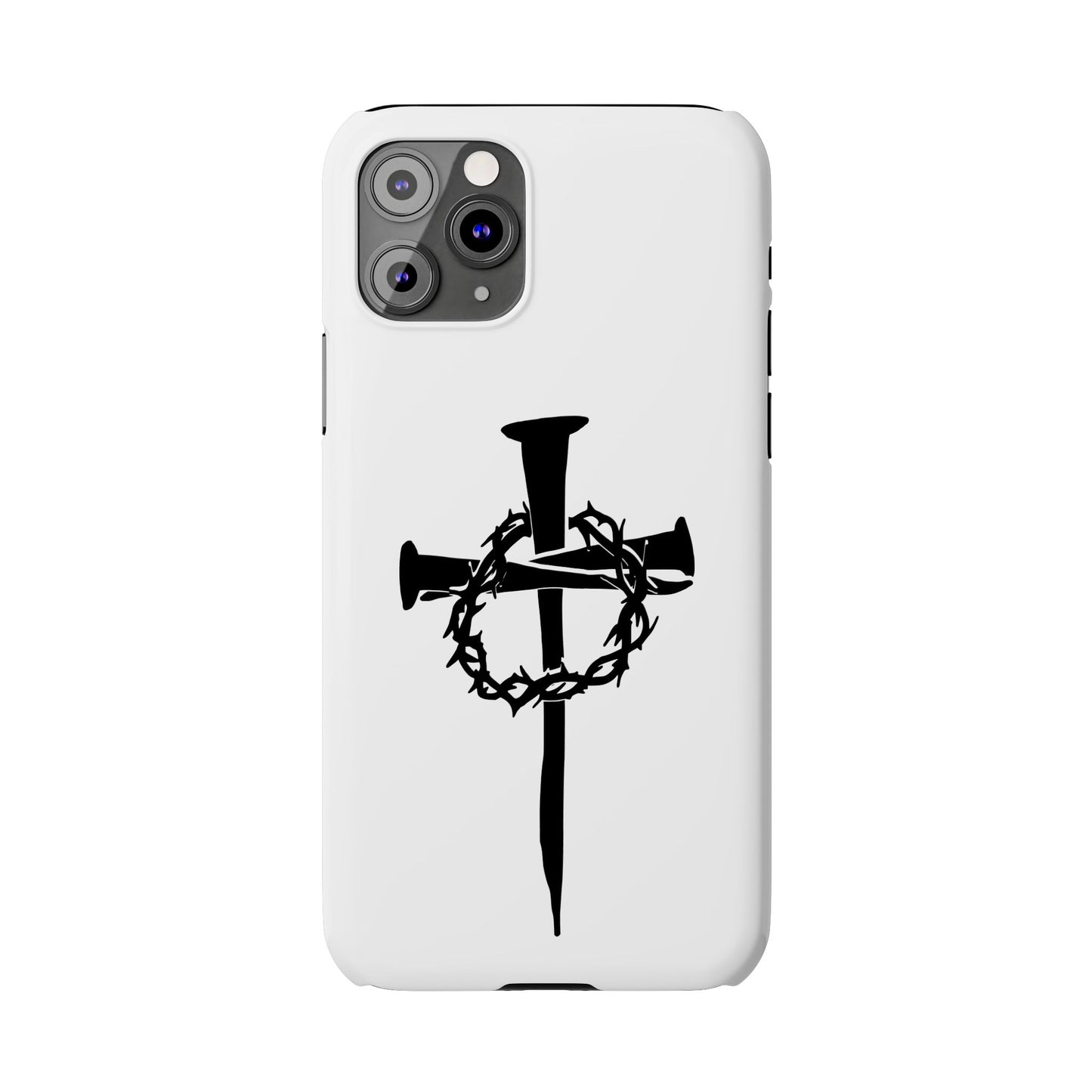 iPhone Case | Nails and Crown of Thorns Cross