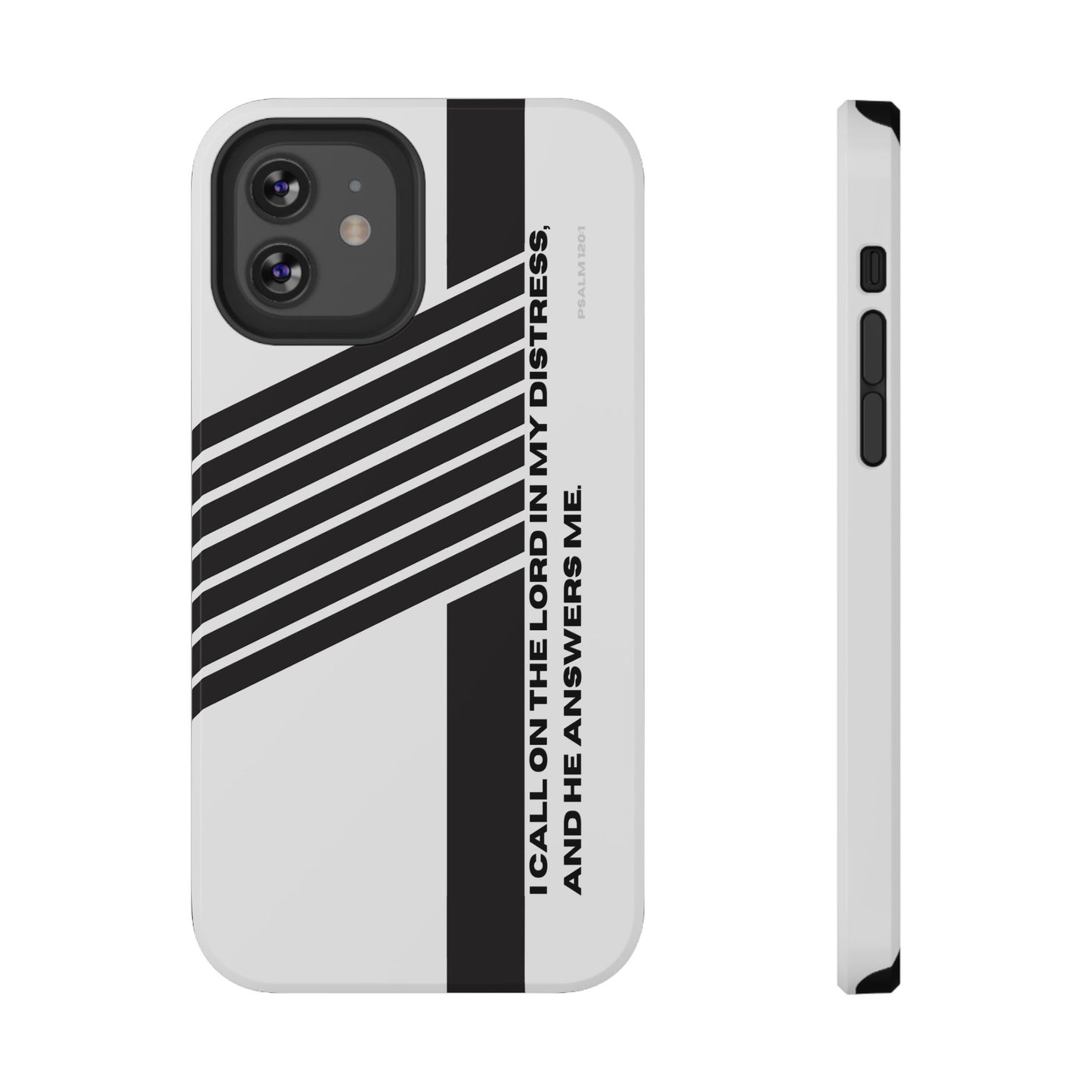 Impact-Resistant Phone Cases with Psalm 120:1