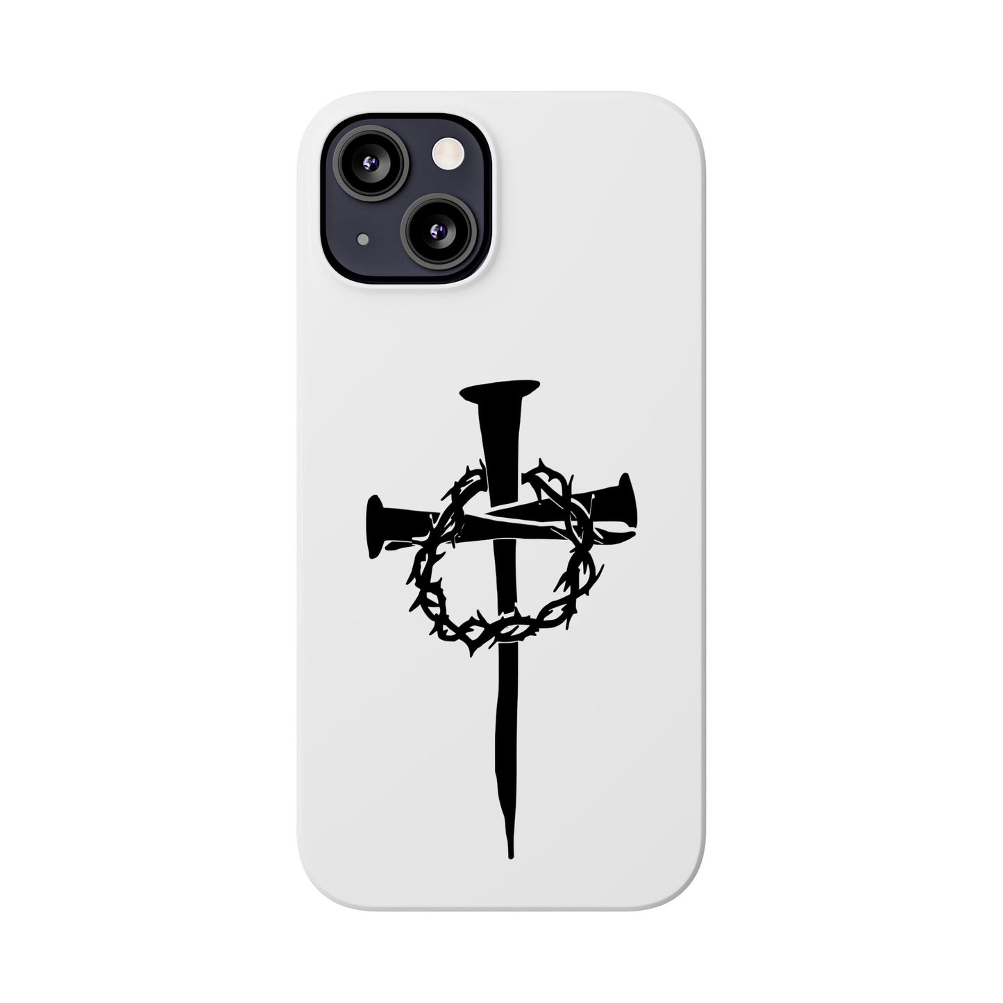 iPhone Case | Nails and Crown of Thorns Cross