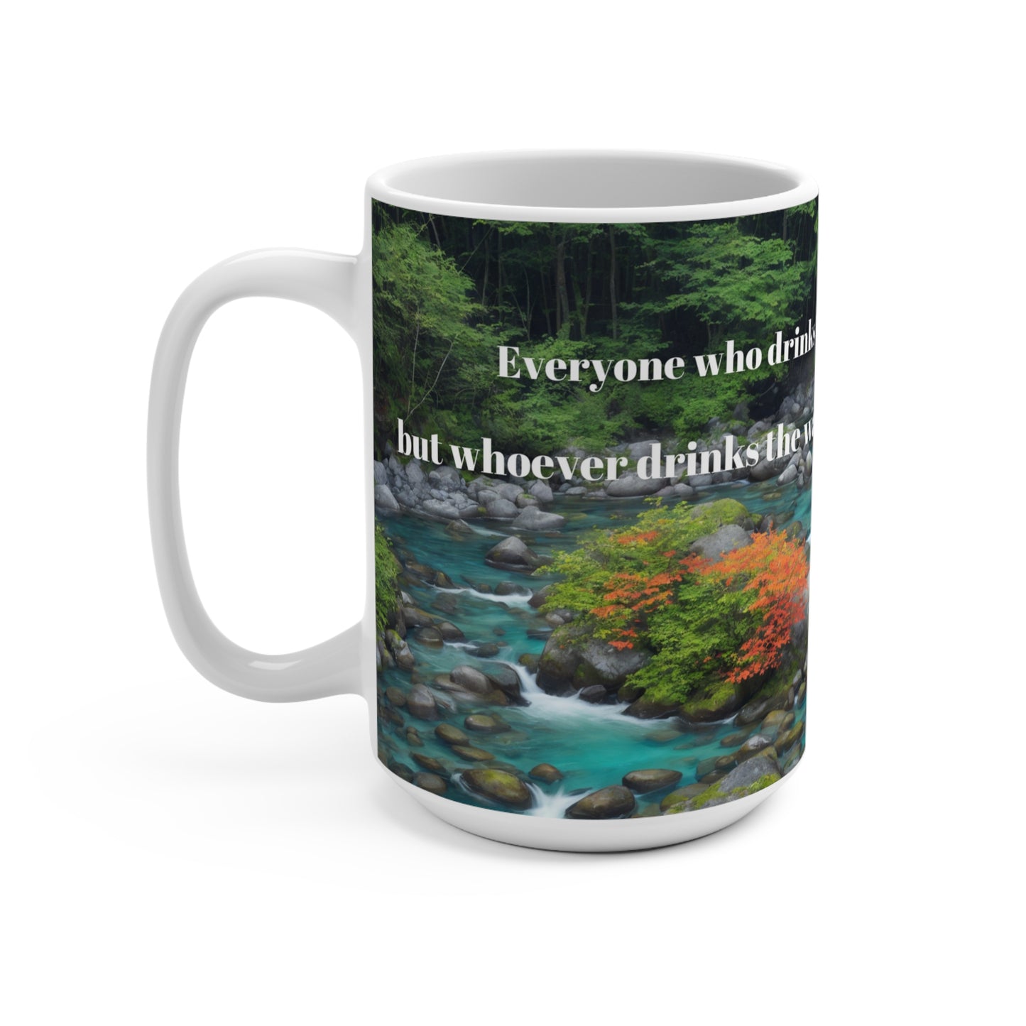 Fun Tacky Wraparound 15oz Coffee Mug