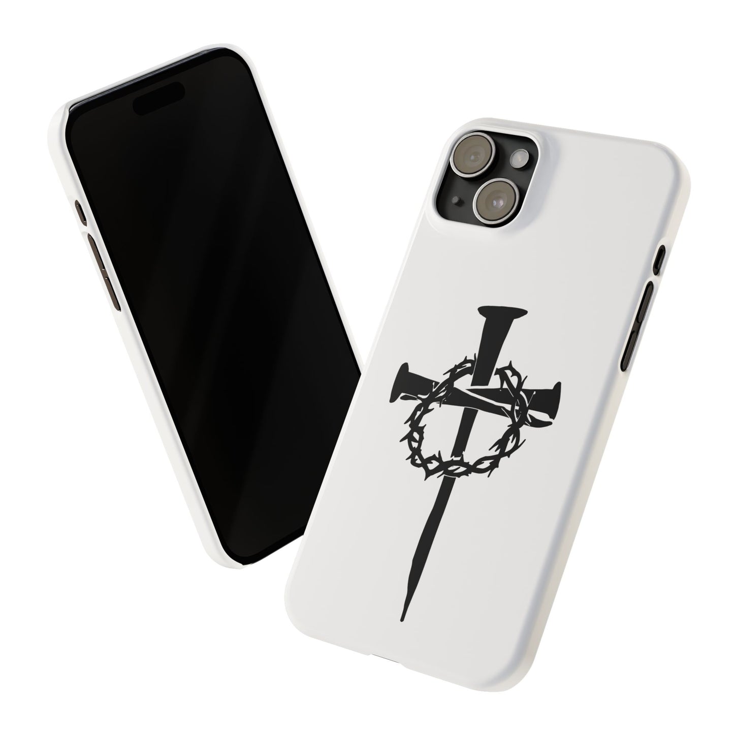 iPhone Case | Nails and Crown of Thorns Cross