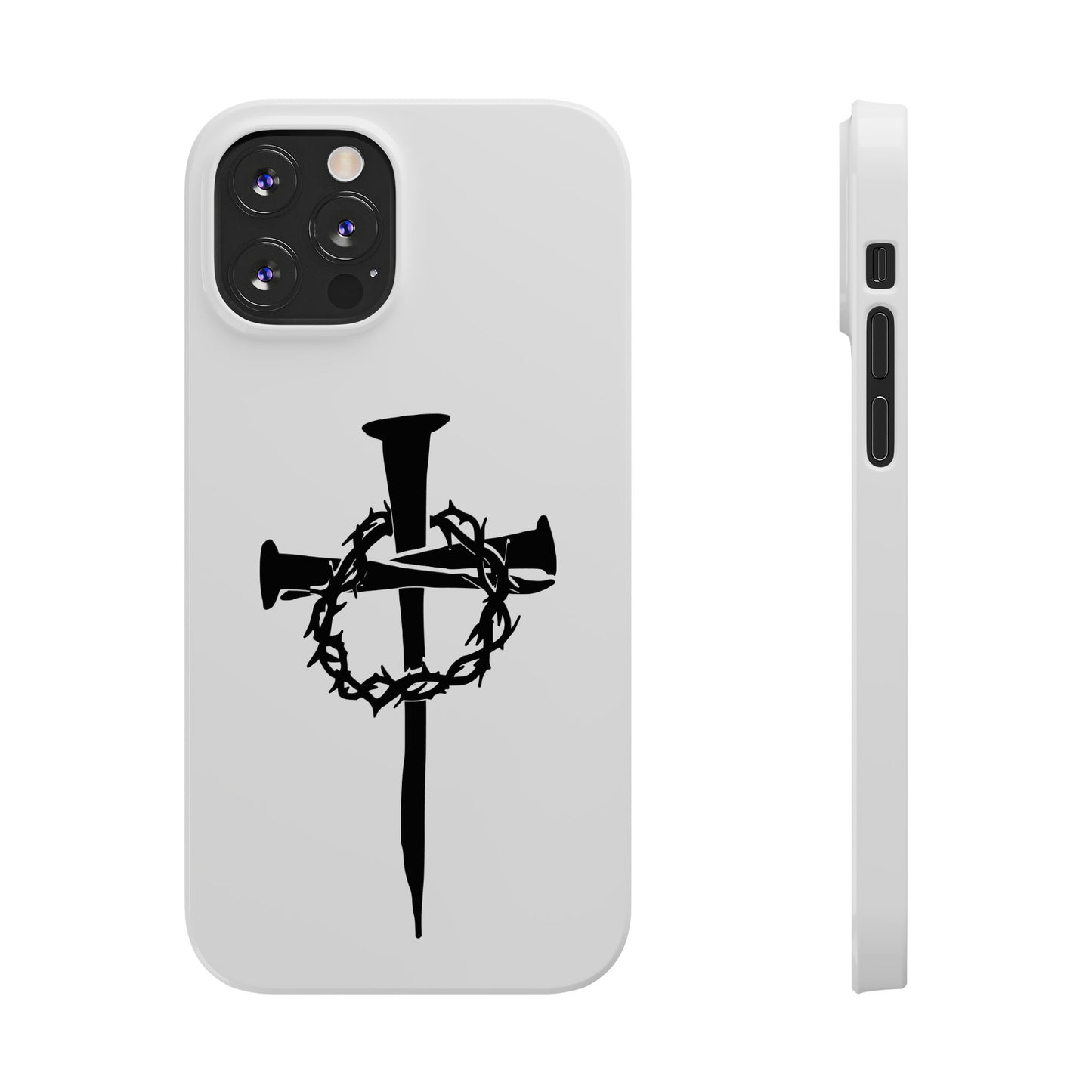 iPhone Case | Nails and Crown of Thorns Cross