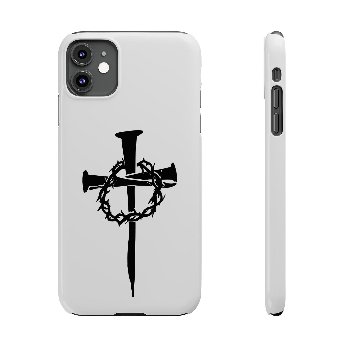 iPhone Case | Nails and Crown of Thorns Cross