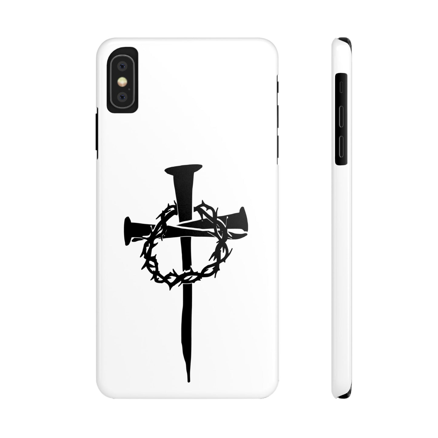 iPhone Case | Nails and Crown of Thorns Cross