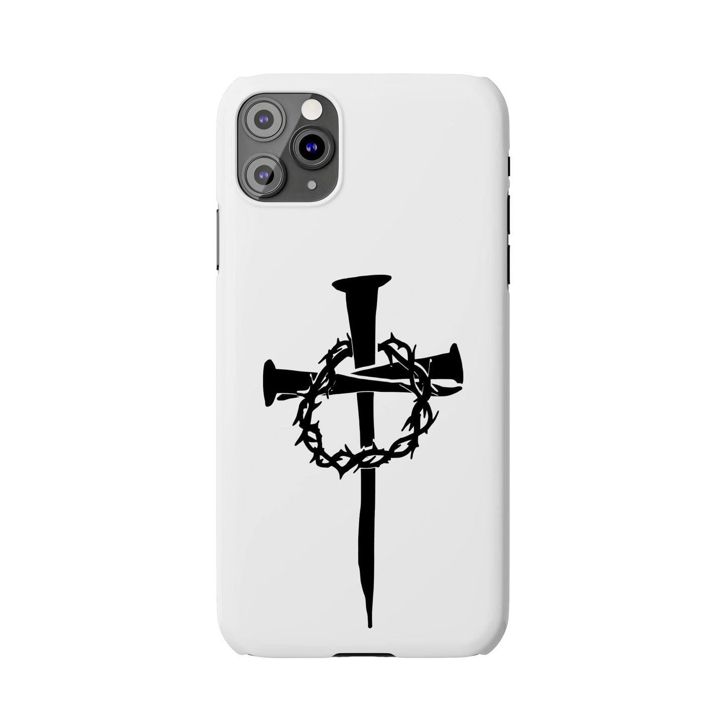 iPhone Case | Nails and Crown of Thorns Cross