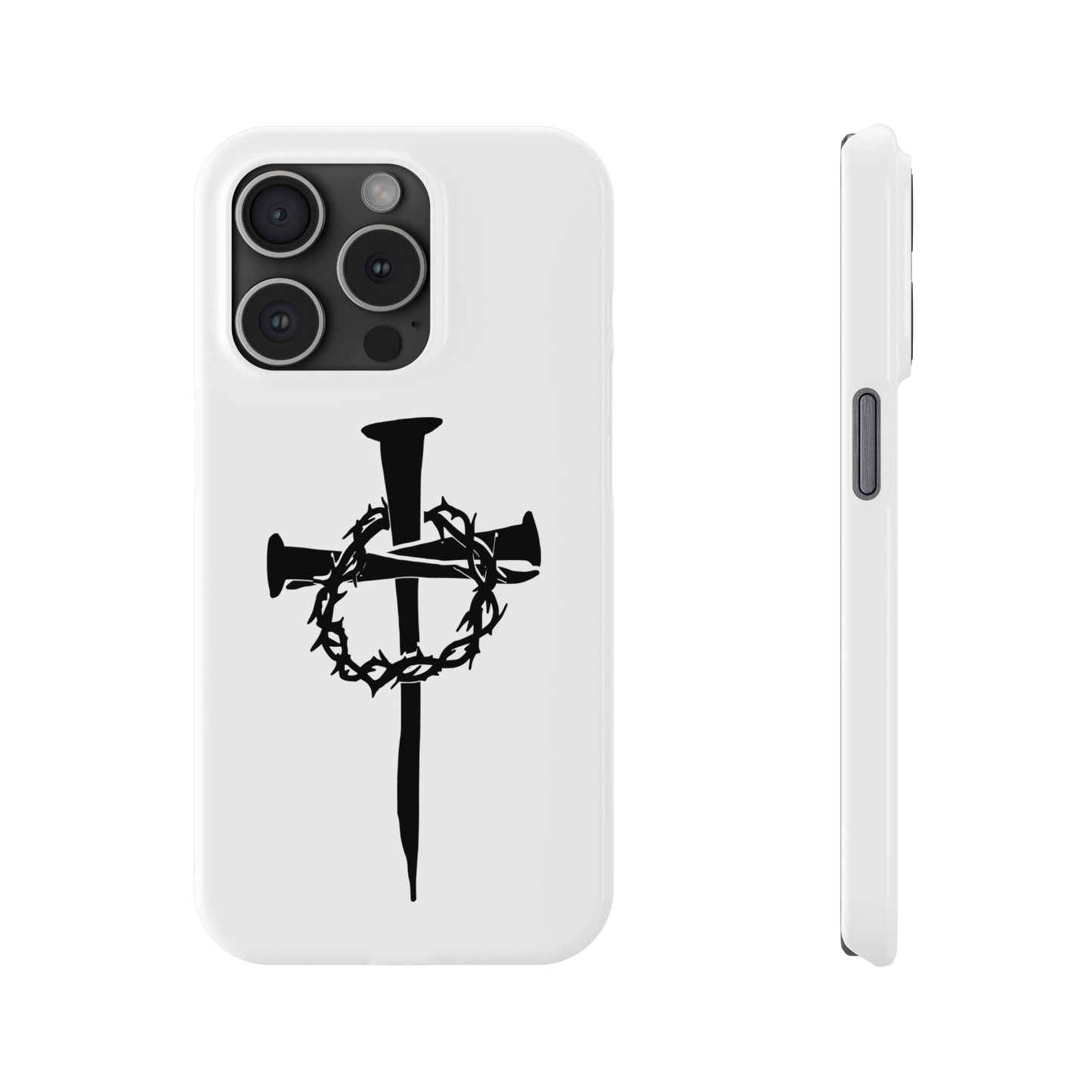 iPhone Case | Nails and Crown of Thorns Cross