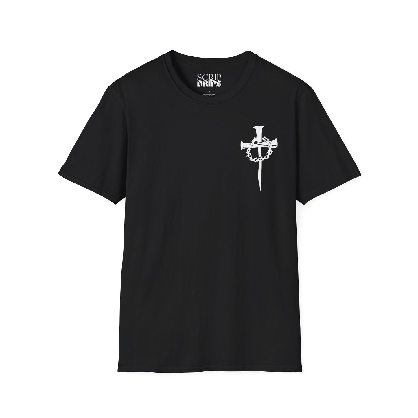 Unisex Softstyle T-Shirt | Isaiah 53:5 | 'He was Wounded for Our Transgressions' | Scripture Tee