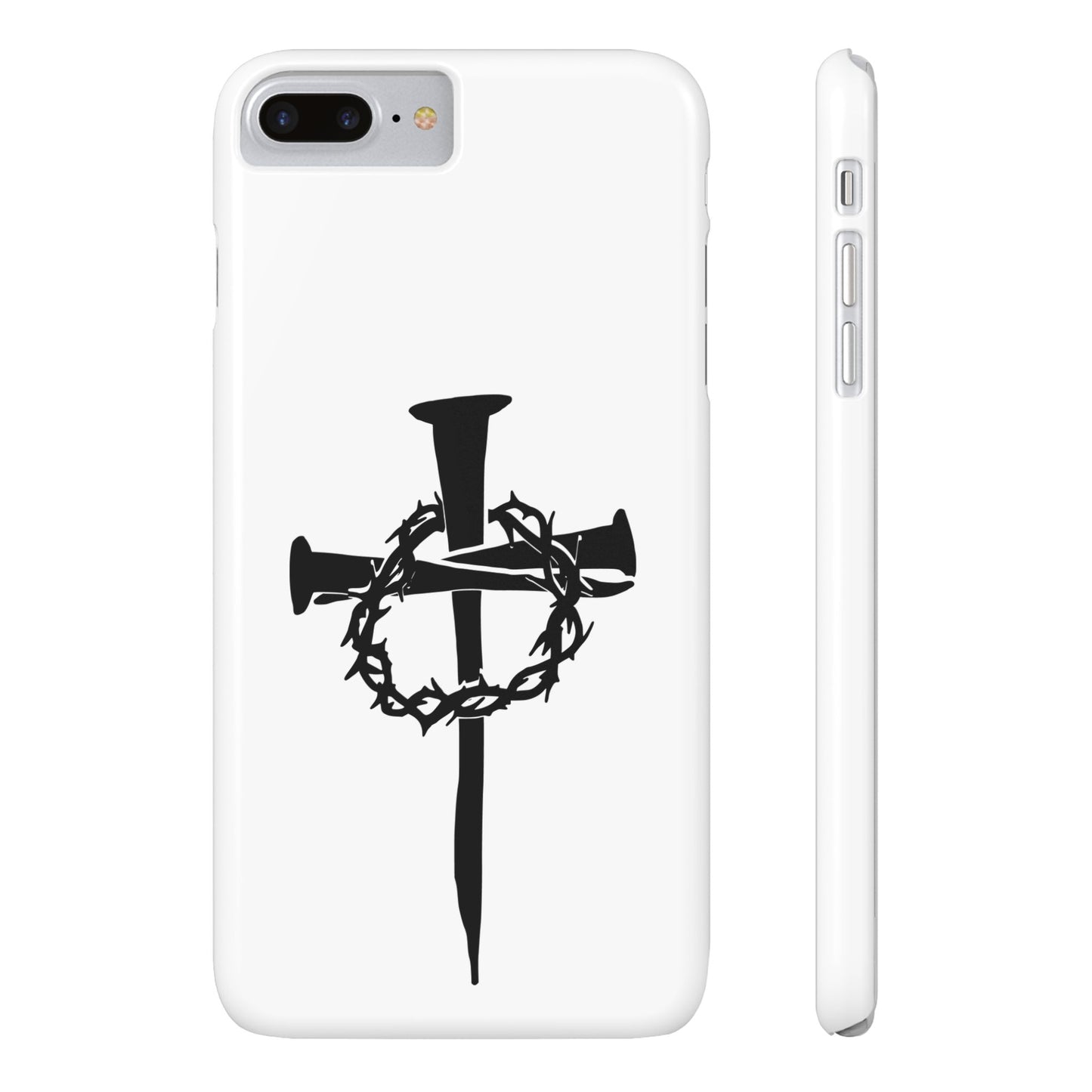 iPhone Case | Nails and Crown of Thorns Cross