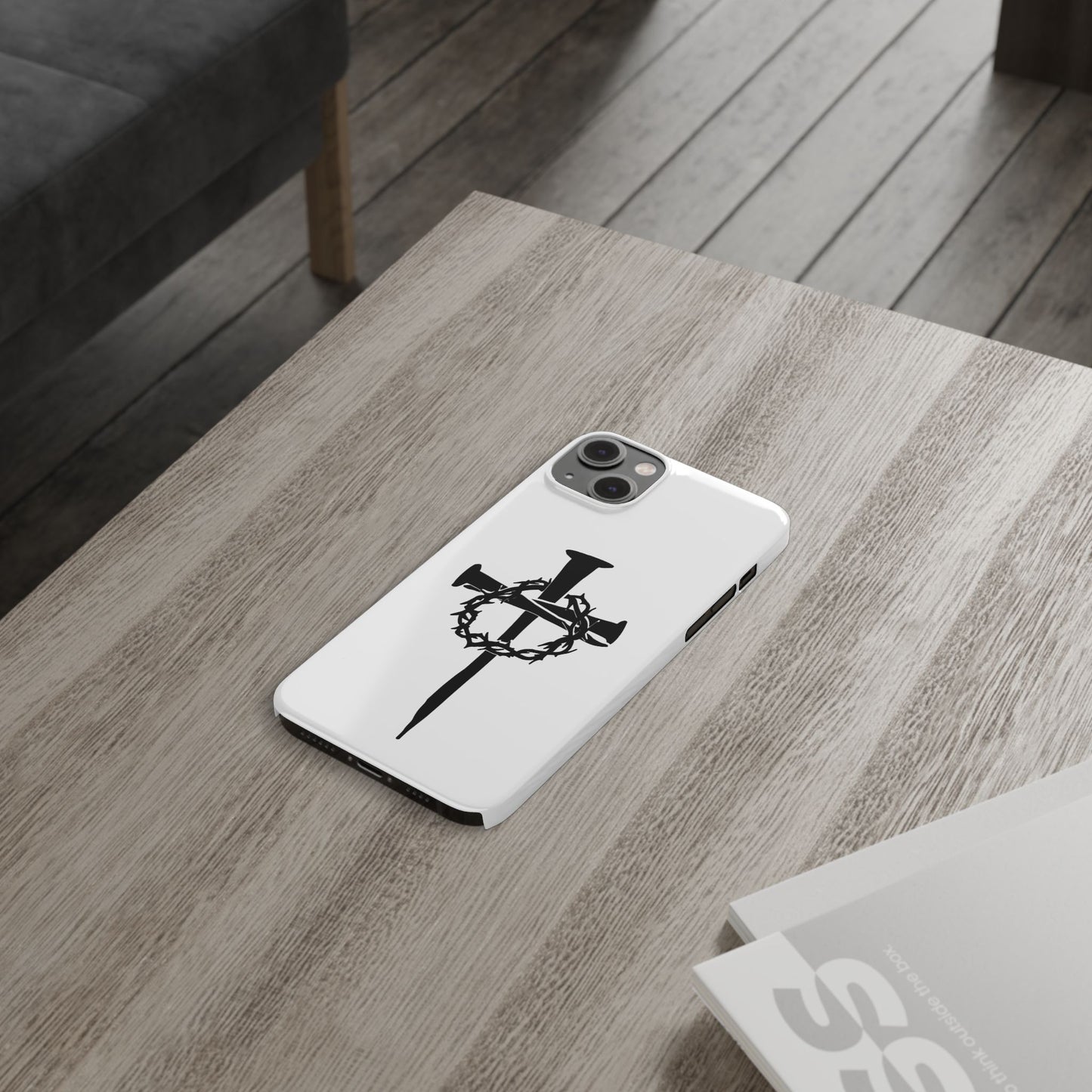 iPhone Case | Nails and Crown of Thorns Cross