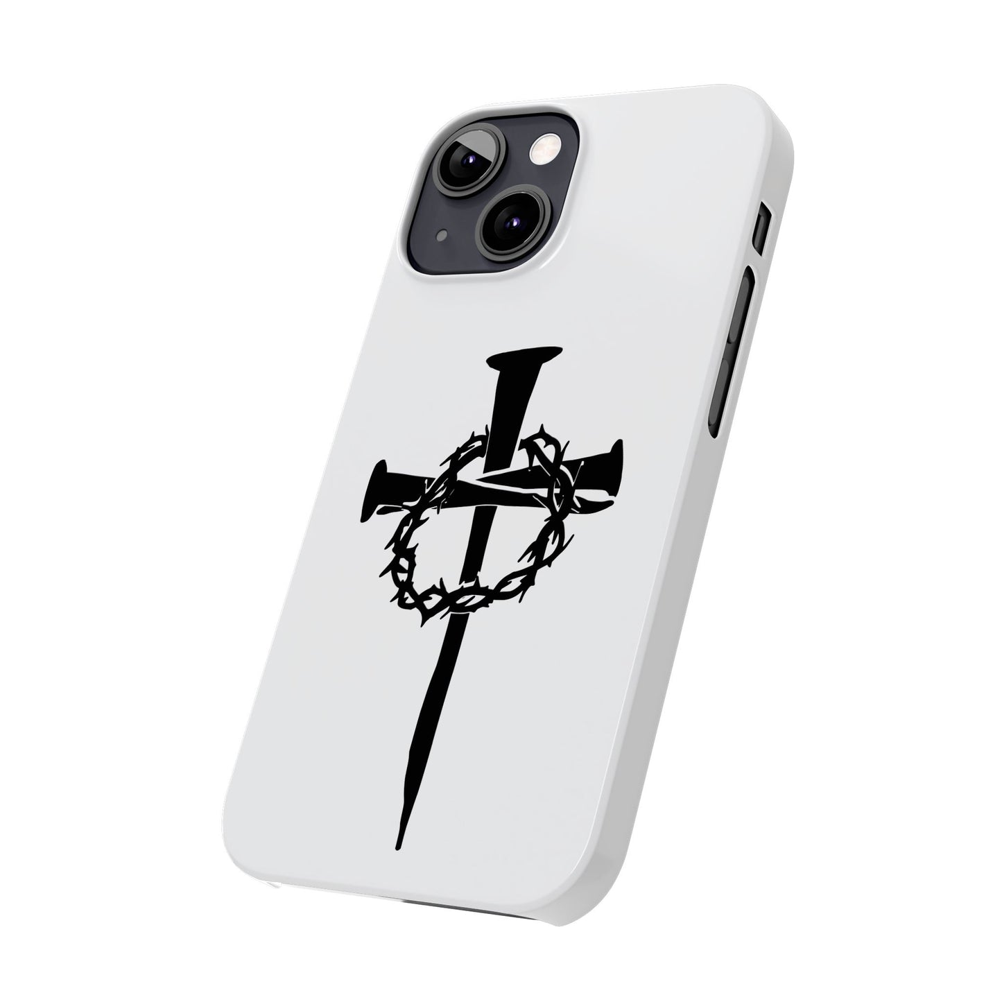 iPhone Case | Nails and Crown of Thorns Cross