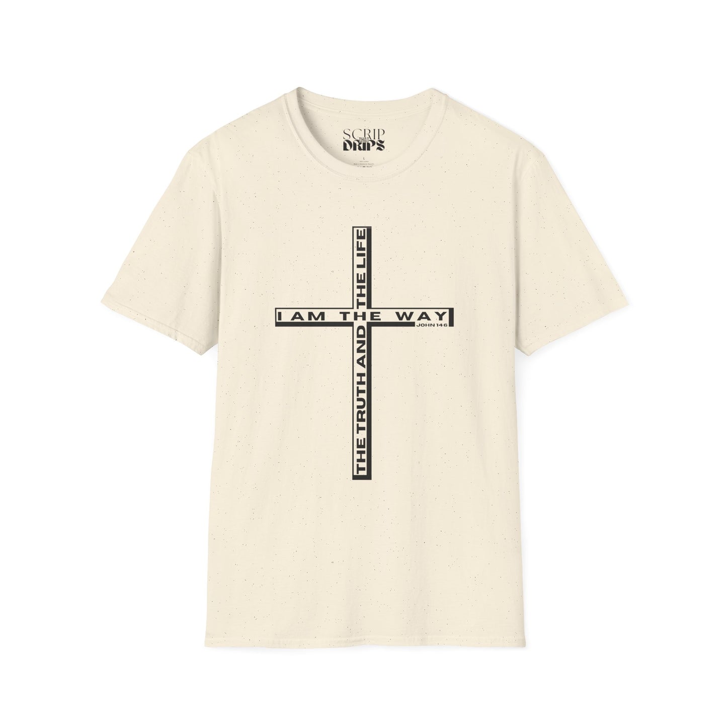 Unisex Softstyle T-Shirt | John 14:6 | 'I Am the Way, the Truth, and the Life' | Scripture Tee