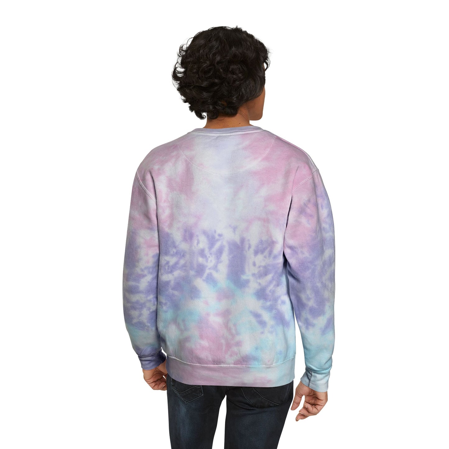 Vibin' with the Holy Ghost Tie-Dye Sweatshirt