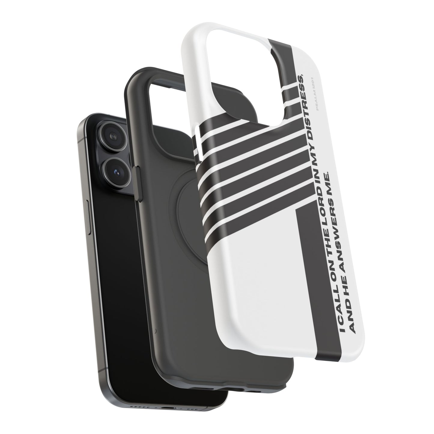 Impact-Resistant Phone Cases with Psalm 120:1