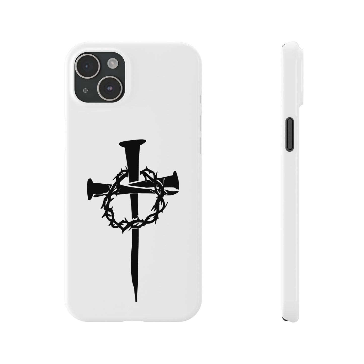 iPhone Case | Nails and Crown of Thorns Cross