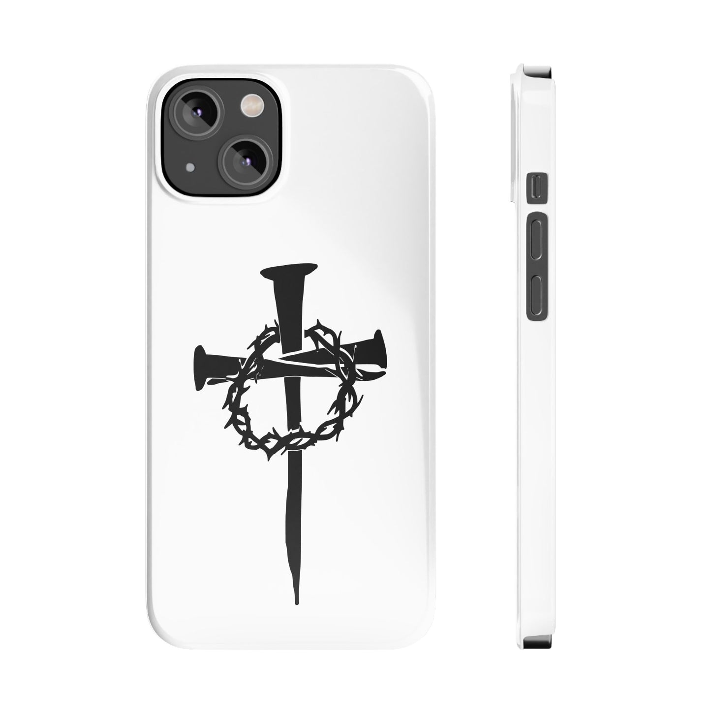 iPhone Case | Nails and Crown of Thorns Cross