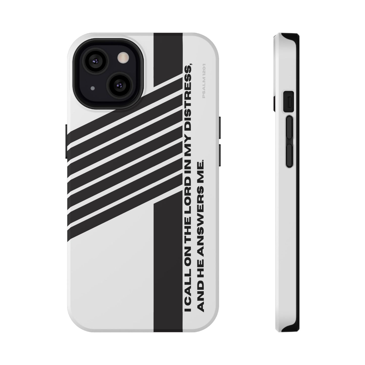 Impact-Resistant Phone Cases with Psalm 120:1