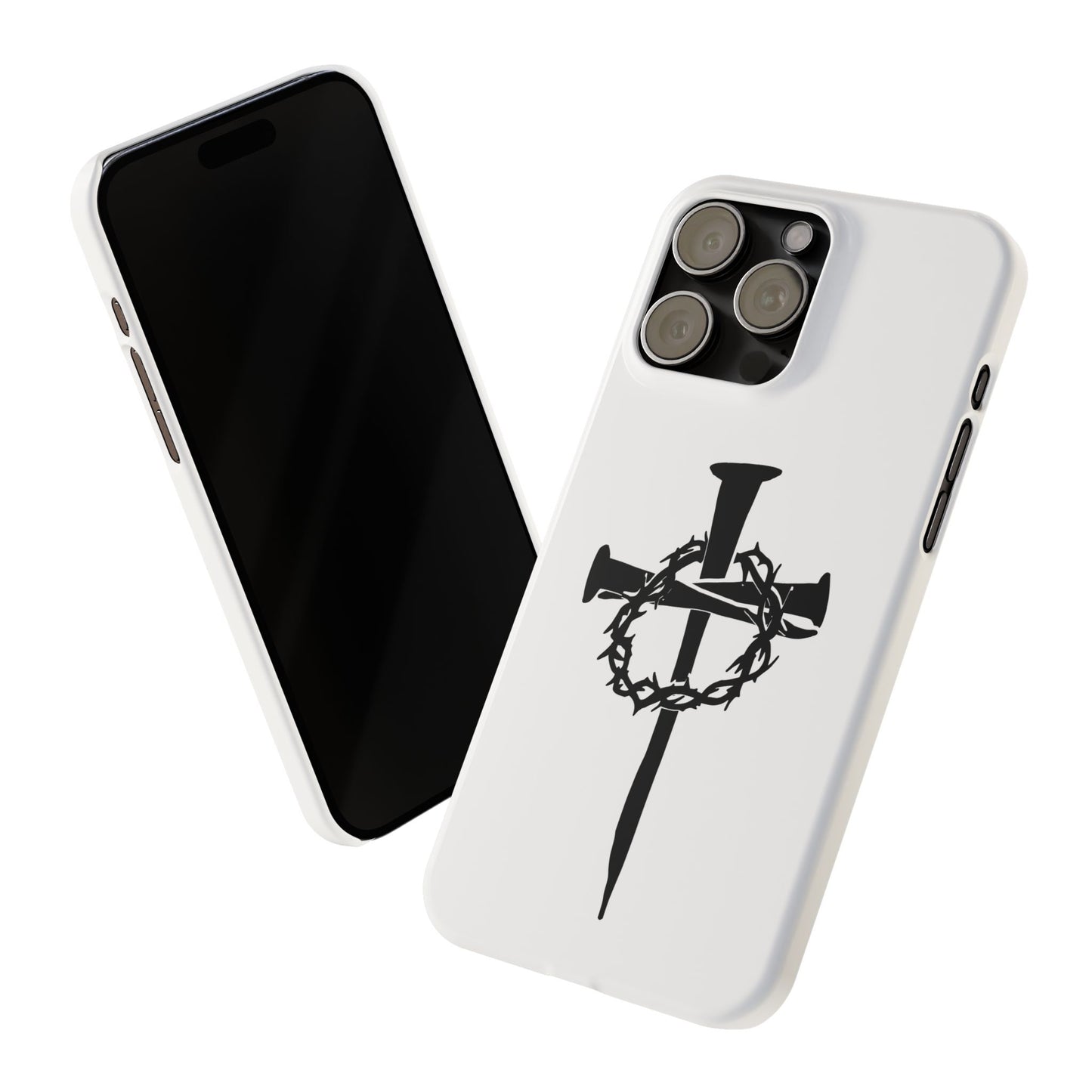 iPhone Case | Nails and Crown of Thorns Cross