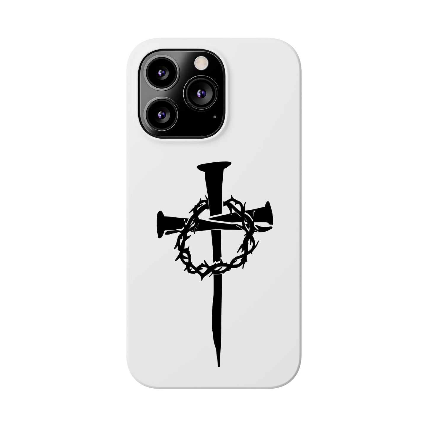 iPhone Case | Nails and Crown of Thorns Cross