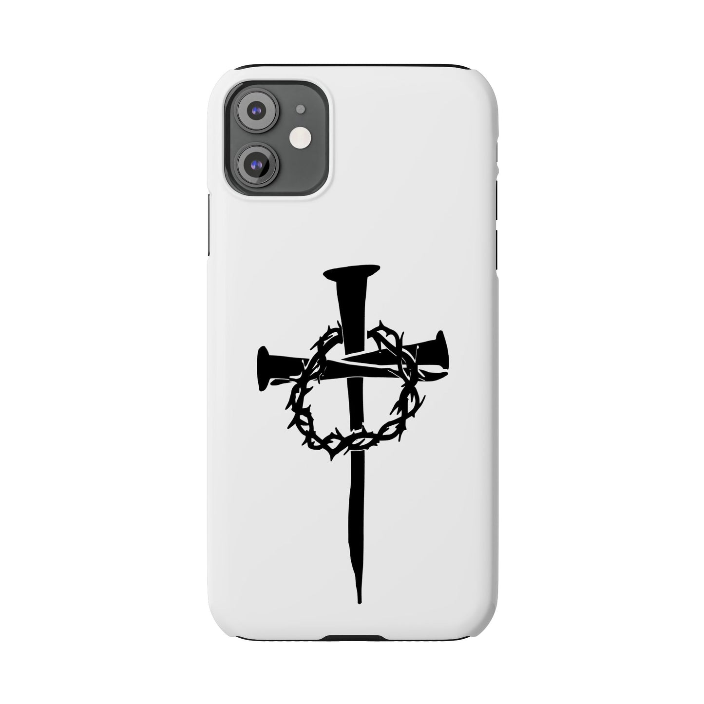 iPhone Case | Nails and Crown of Thorns Cross