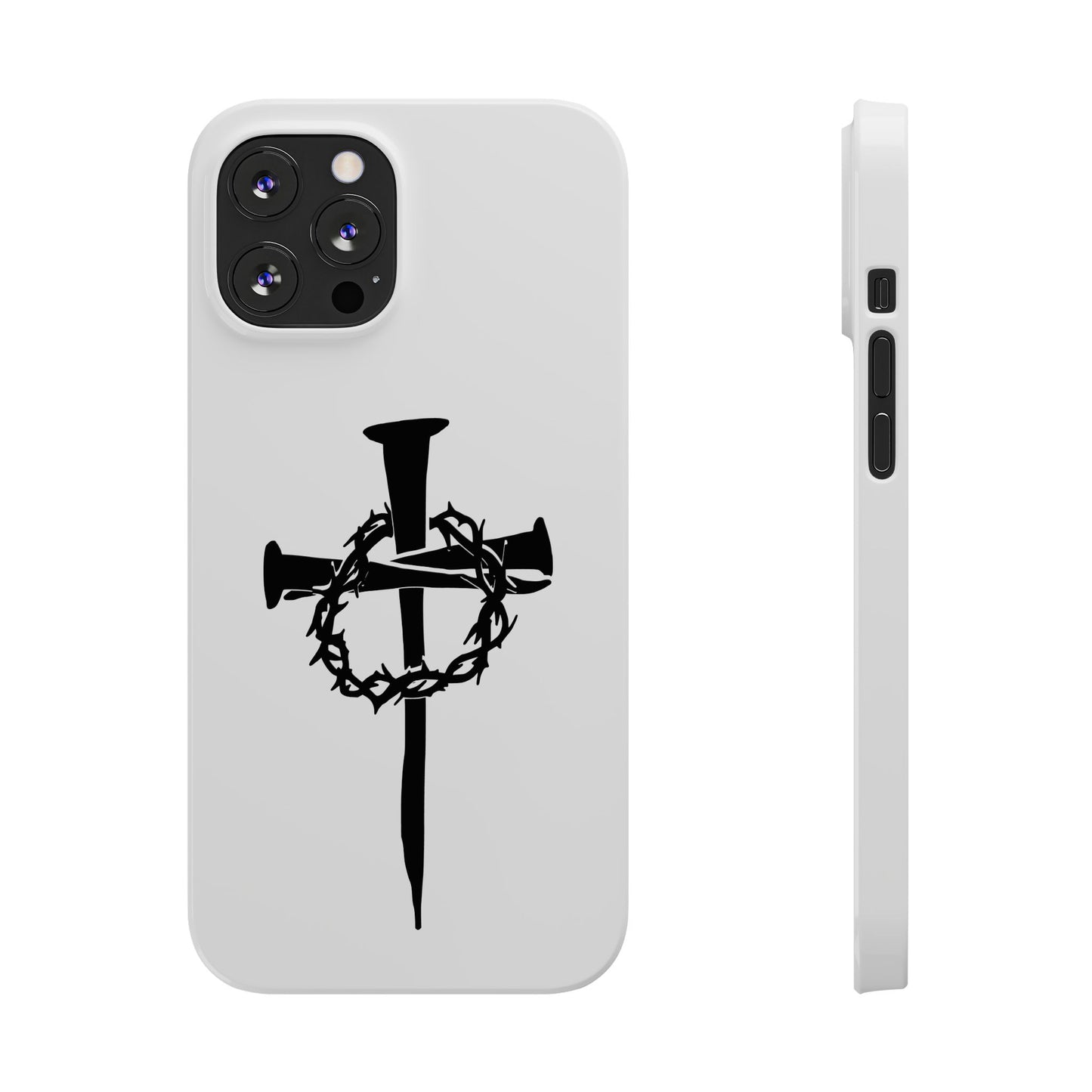 iPhone Case | Nails and Crown of Thorns Cross