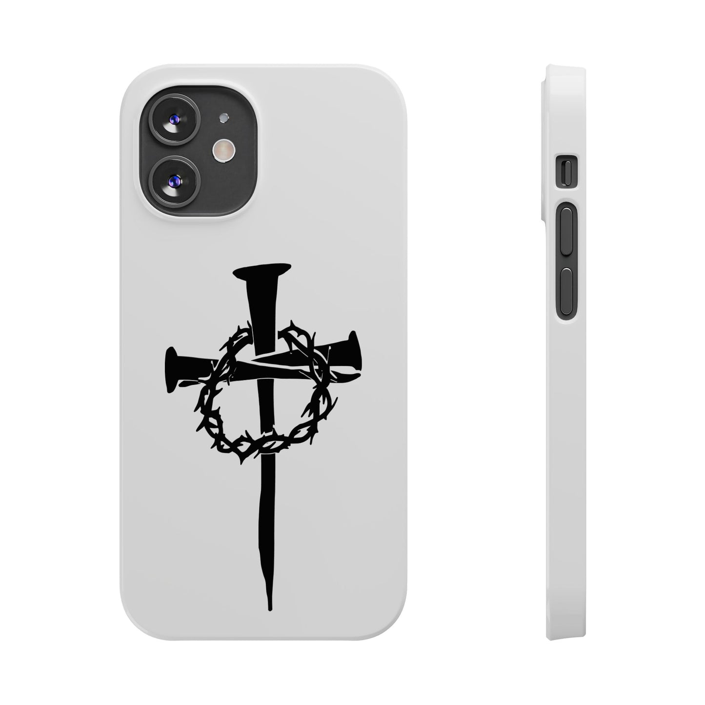 iPhone Case | Nails and Crown of Thorns Cross