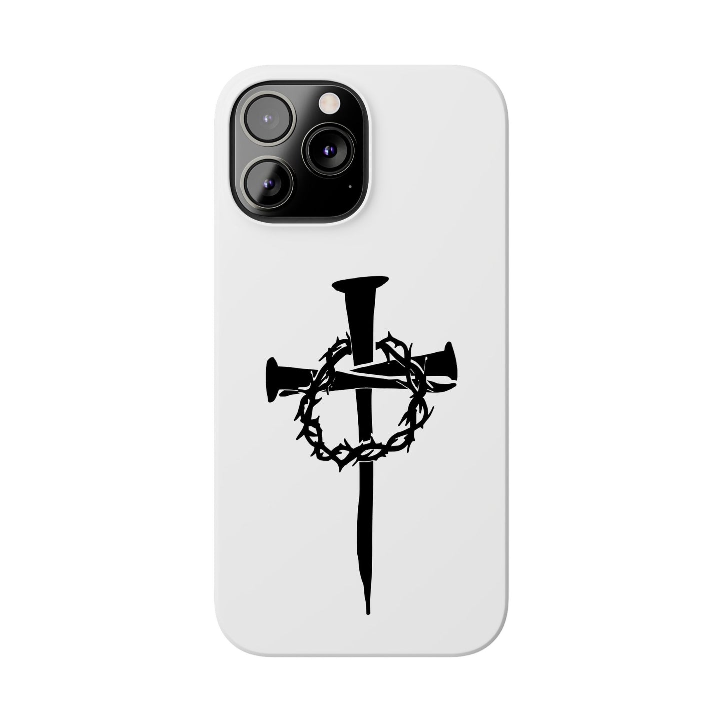 iPhone Case | Nails and Crown of Thorns Cross