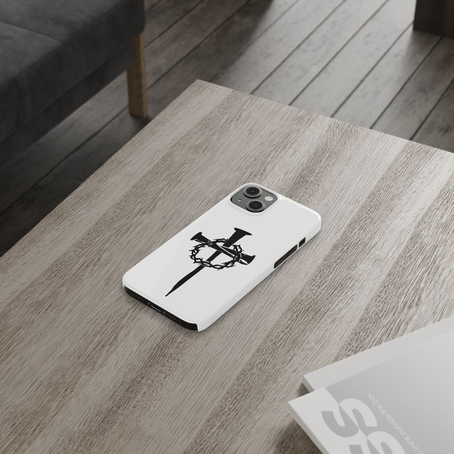 iPhone Case | Nails and Crown of Thorns Cross