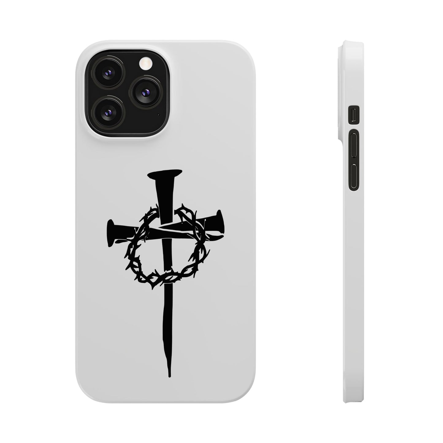 iPhone Case | Nails and Crown of Thorns Cross