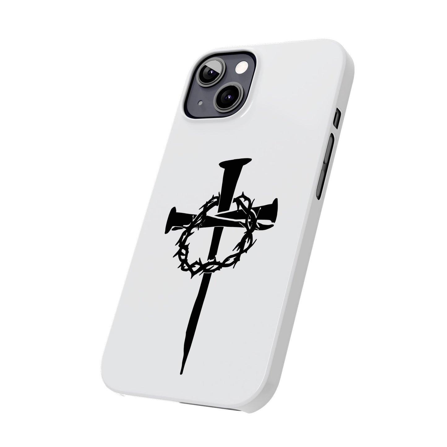 iPhone Case | Nails and Crown of Thorns Cross