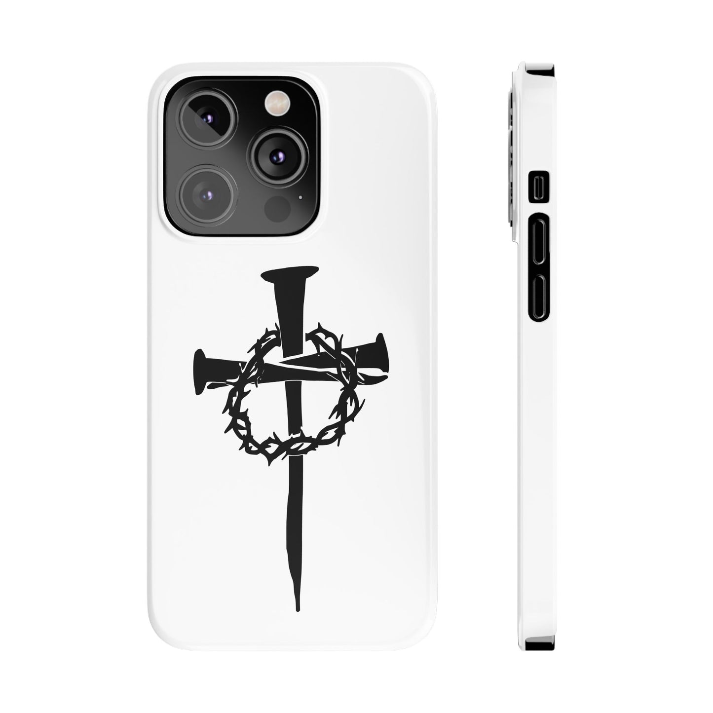 iPhone Case | Nails and Crown of Thorns Cross