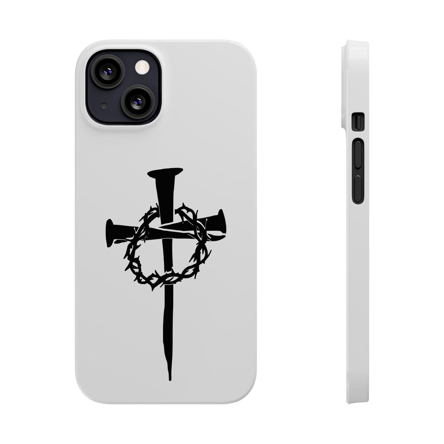 iPhone Case | Nails and Crown of Thorns Cross