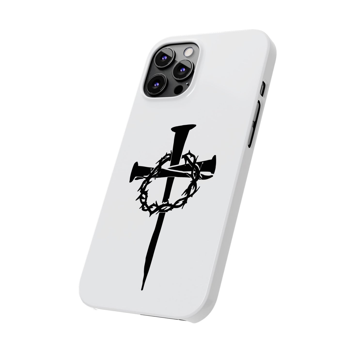 iPhone Case | Nails and Crown of Thorns Cross