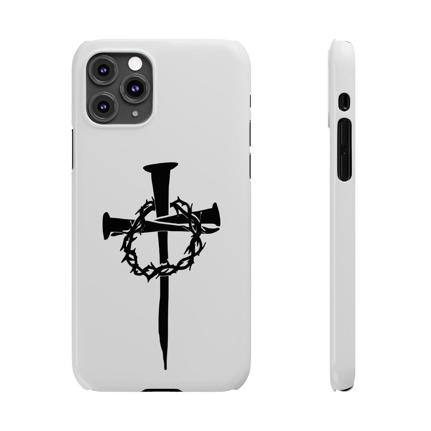 iPhone Case | Nails and Crown of Thorns Cross