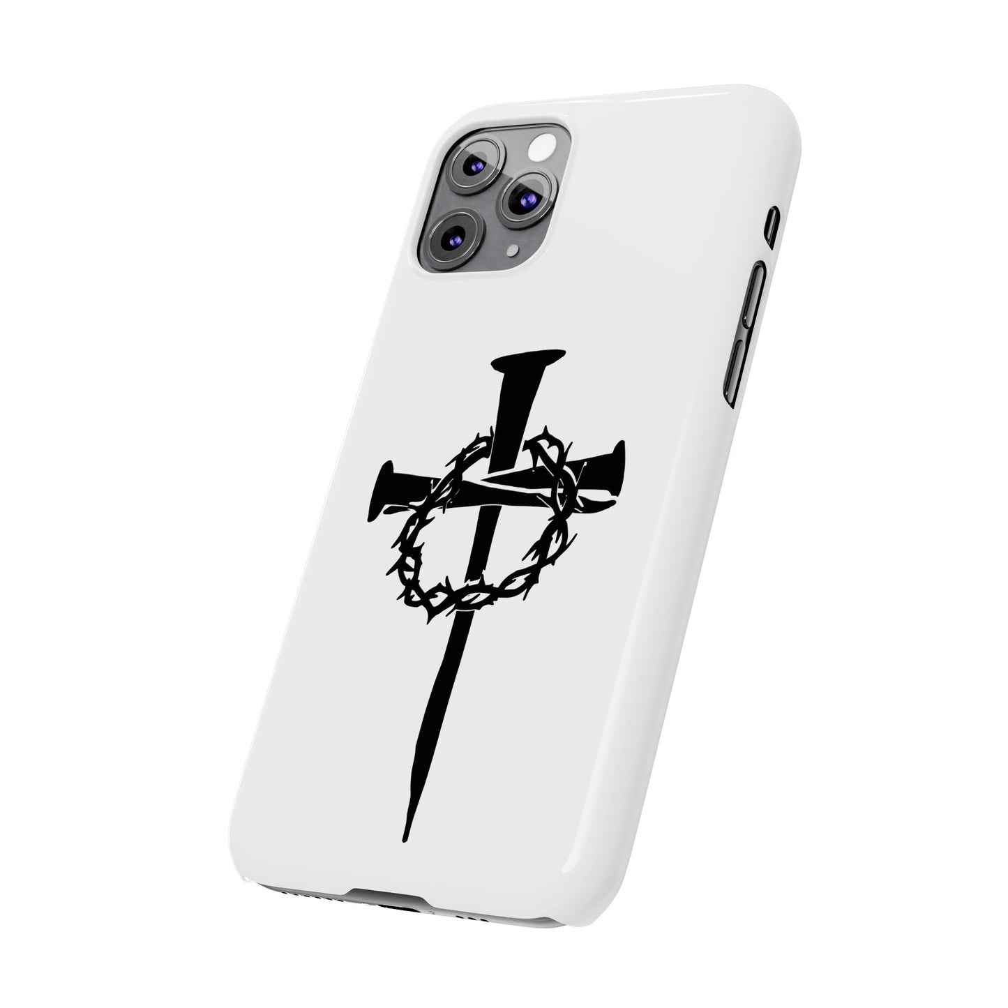 iPhone Case | Nails and Crown of Thorns Cross