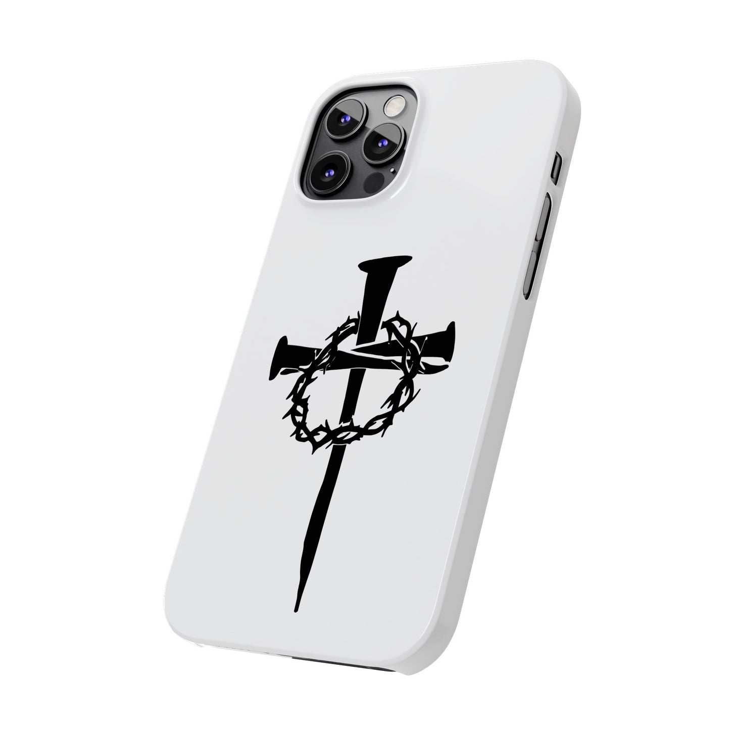 iPhone Case | Nails and Crown of Thorns Cross