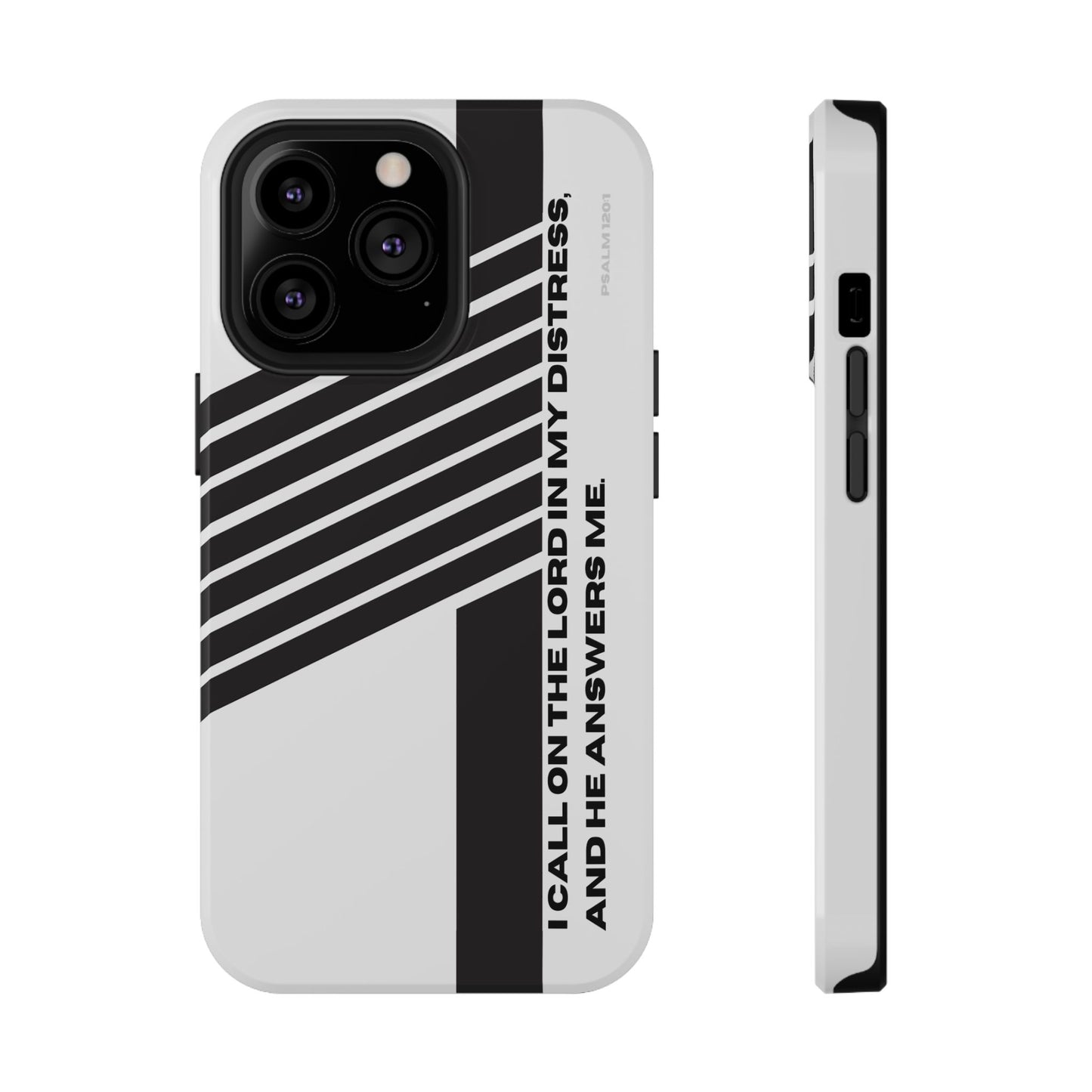 Impact-Resistant Phone Cases with Psalm 120:1