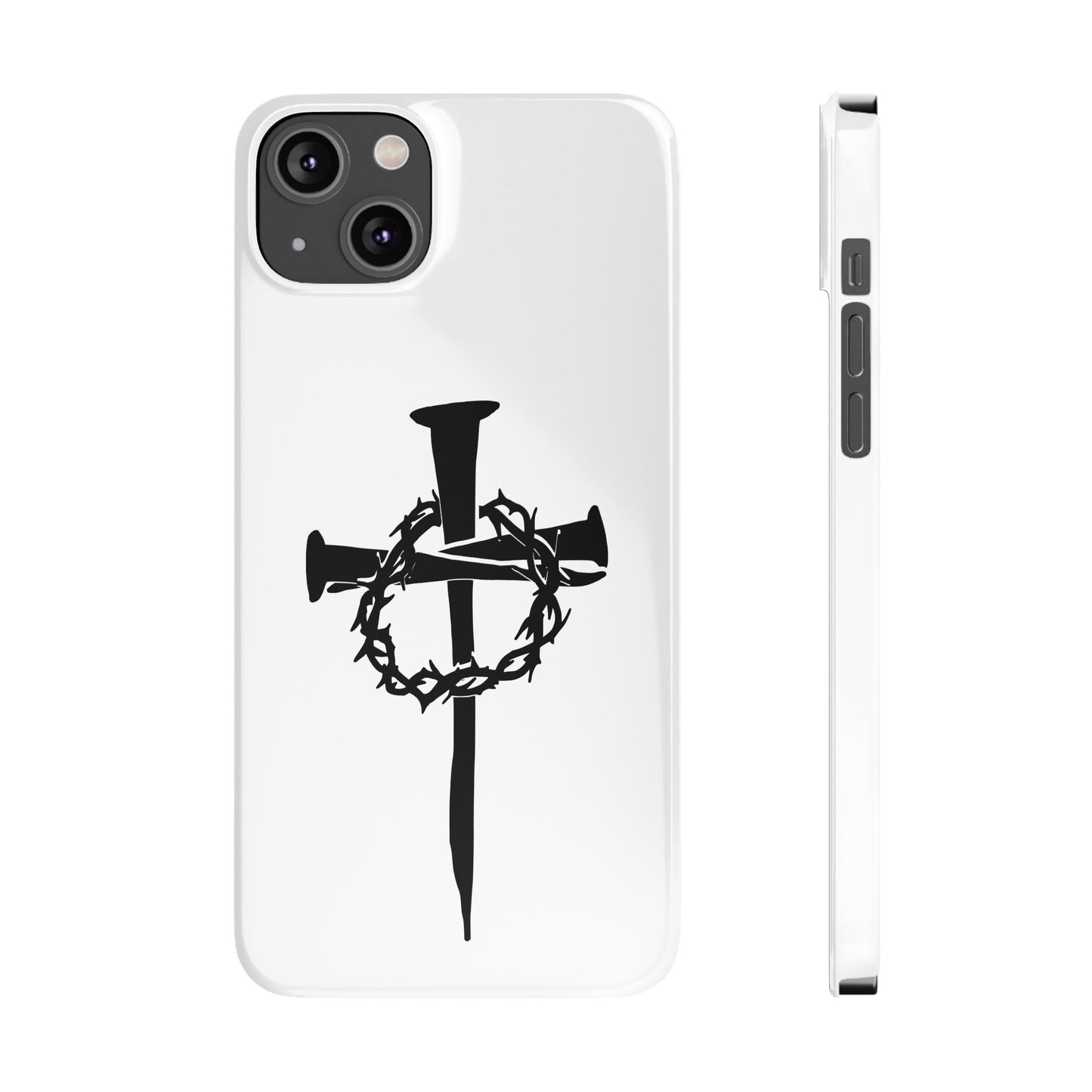 iPhone Case | Nails and Crown of Thorns Cross