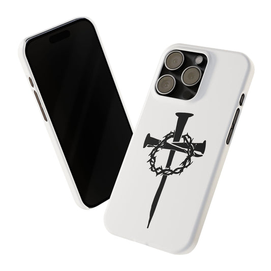 iPhone Case | Nails and Crown of Thorns Cross