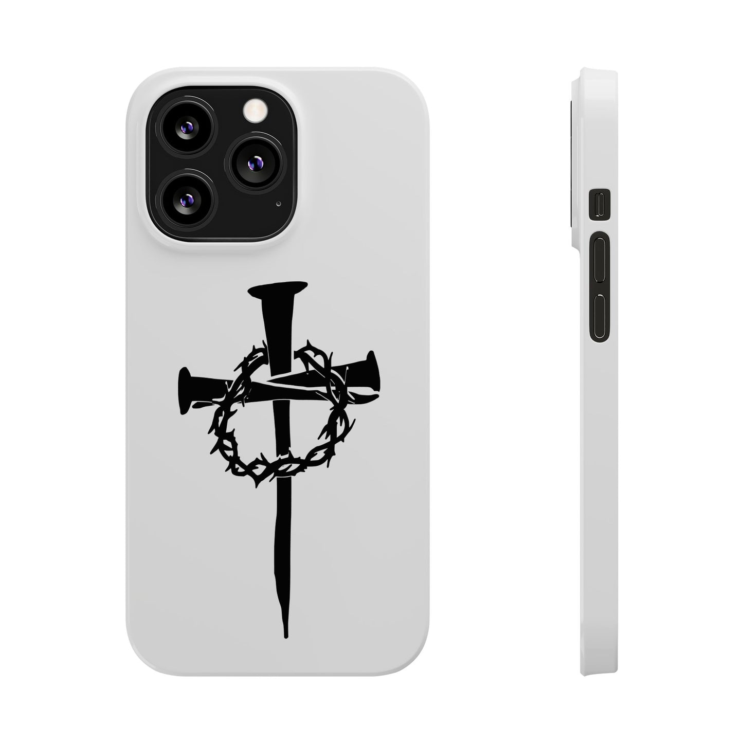 iPhone Case | Nails and Crown of Thorns Cross