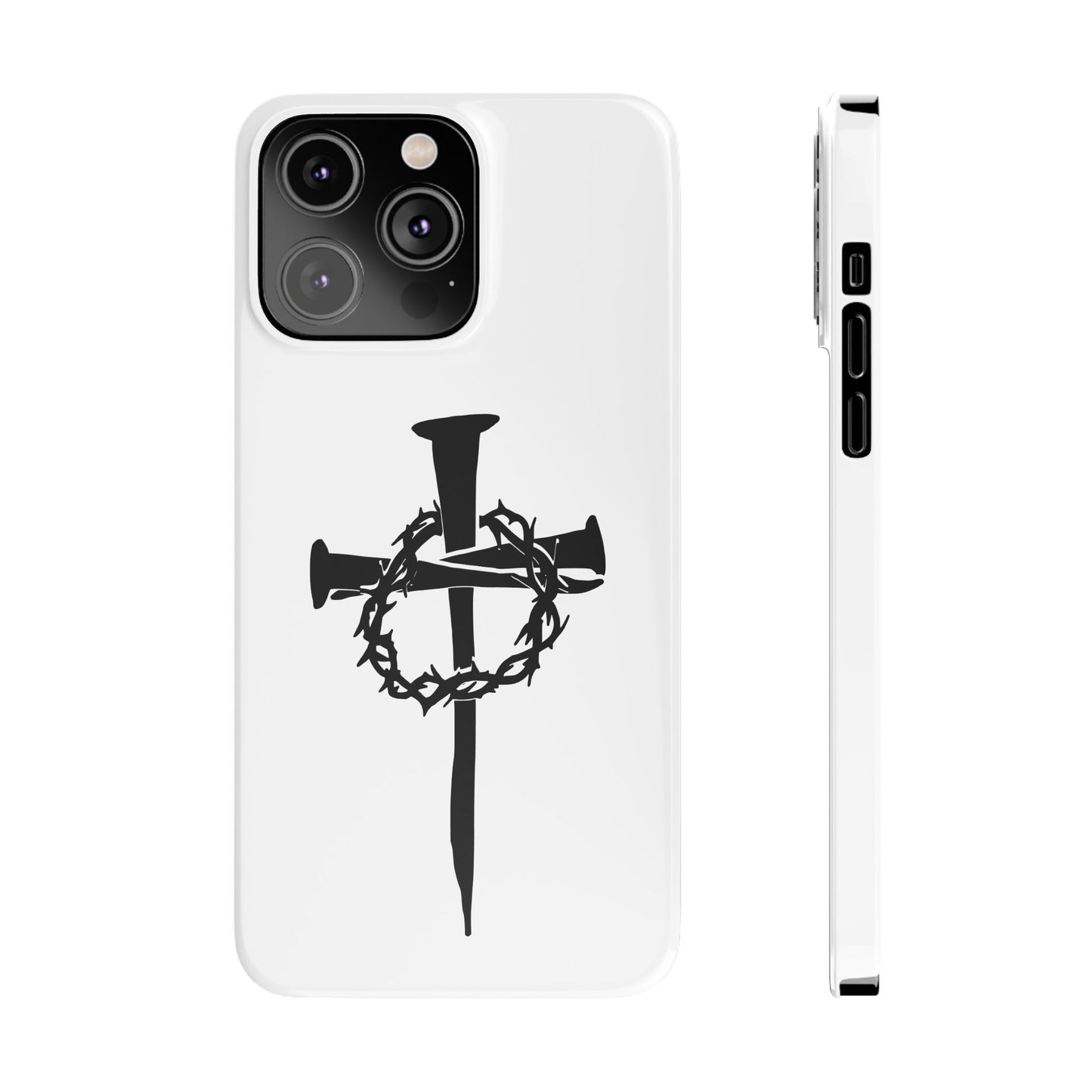 iPhone Case | Nails and Crown of Thorns Cross