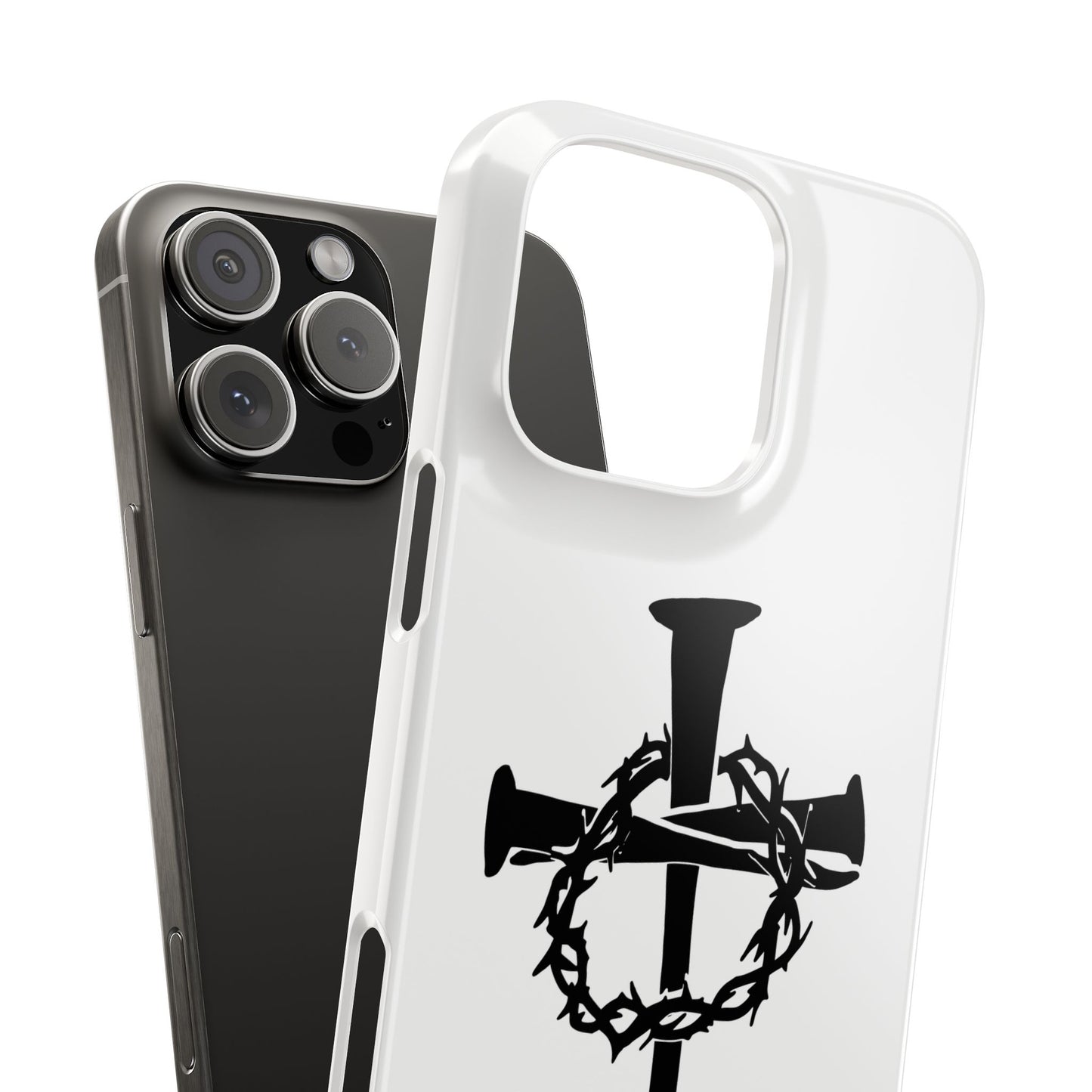 iPhone Case | Nails and Crown of Thorns Cross