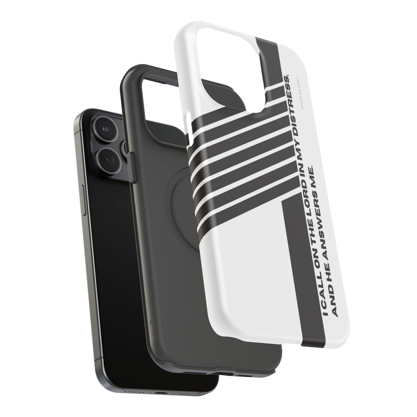 Impact-Resistant Phone Cases with Psalm 120:1