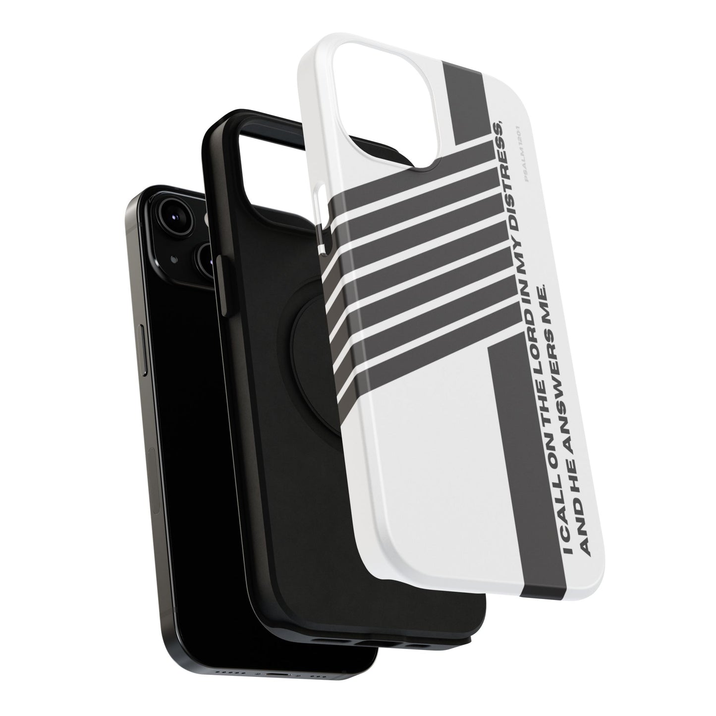 Impact-Resistant Phone Cases with Psalm 120:1