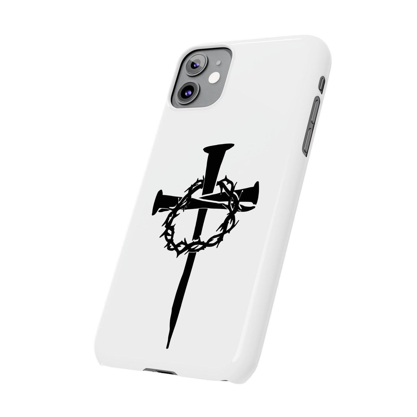 iPhone Case | Nails and Crown of Thorns Cross